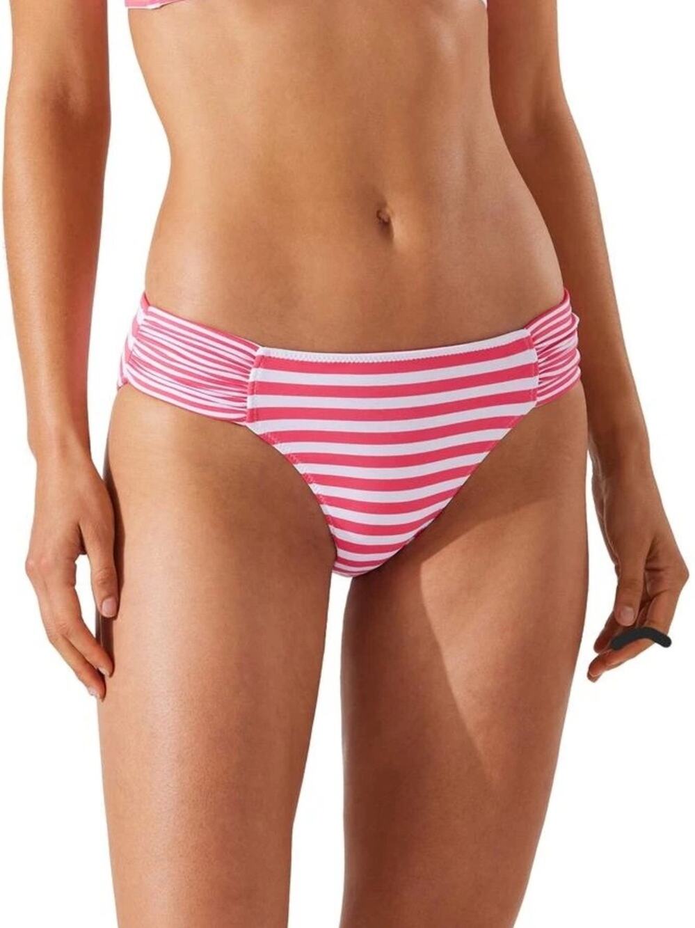 Tommy Bahama Breaker Bay Reversible Ruched Hipster Bikini Bottoms Nwot